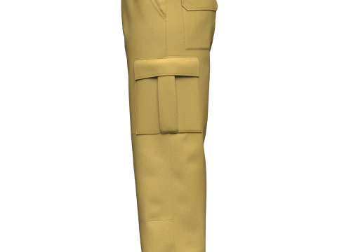 Male Caro Trouser 3D Model