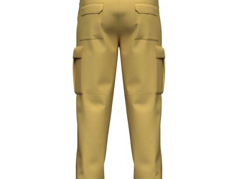 Male Caro Trouser 3D Model