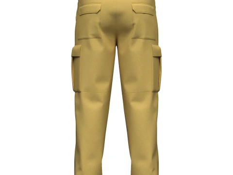 Male Caro Trouser 3D Model