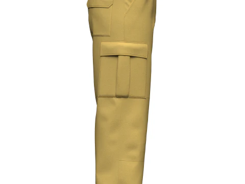 Male Caro Trouser 3D Model