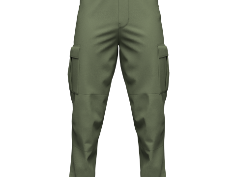 Male Cargo Pant 3D मॉडल