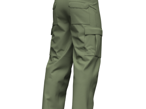 Male Cargo Pant 3D मॉडल