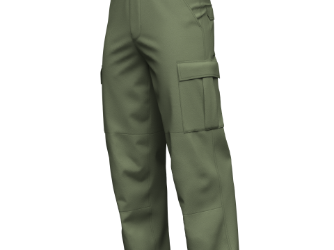 Male Cargo Pant 3D मॉडल