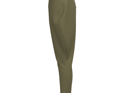 Female Breeches Pant Model 3D