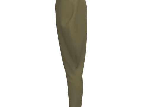 Female Breeches Pant 3D Model