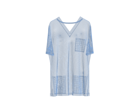 Medical Scrubs on Hanger Model 3D