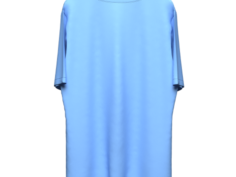 Medical Scrubs on Hanger Model 3D