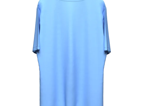 Medical Scrubs on Hanger 3D Model