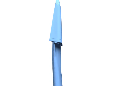 Medical Scrubs on Hanger 3D Model