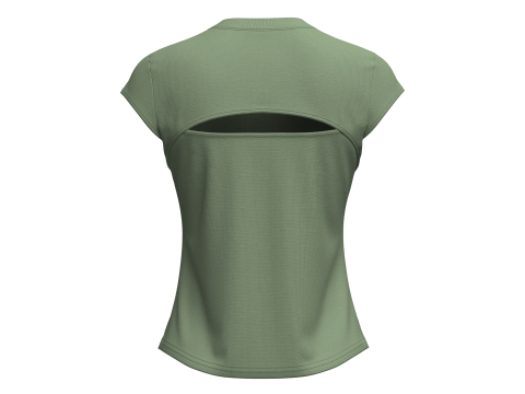 Female Cap Sleeve T-shirt Modèle 3D