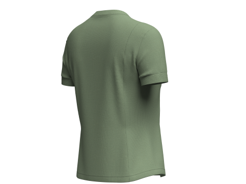 Female Crewneck T-shirt Modello 3D