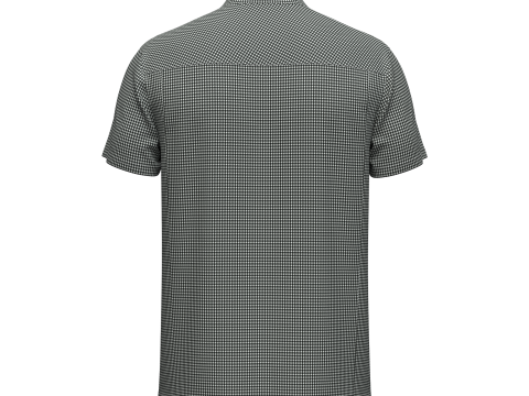 Male Half Zip Tshirt Modèle 3D