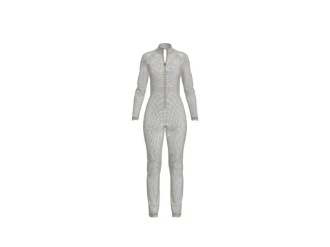 Female Sci-Fi Jumpsuit 3D Model