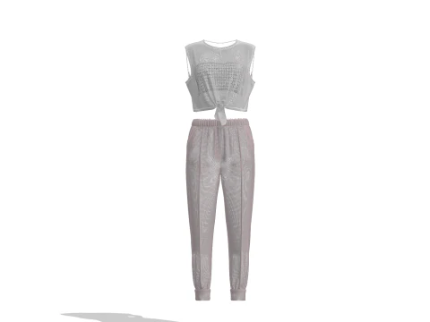 Female Chic Harmony 3D Model