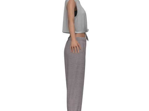 Female Chic Harmony 3D Model