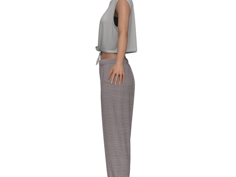 Female Chic Harmony 3D 모델