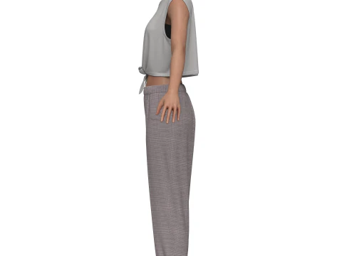 Female Chic Harmony 3D Model