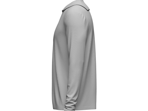 Male Sailor Shirt 3D Model