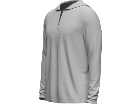 Male Sailor Shirt 3D Model