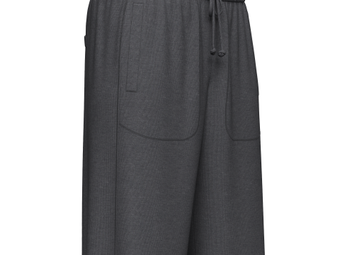Male Track Shorts Modelo 3D