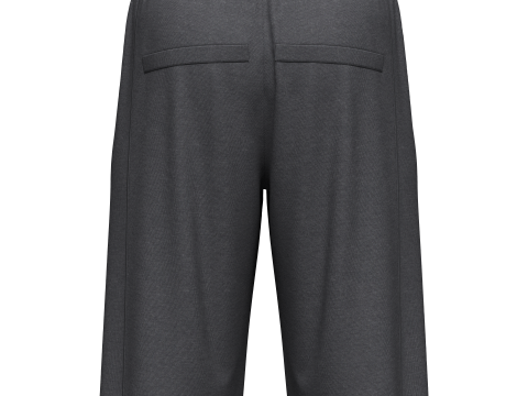 Male Track Shorts Modelo 3D