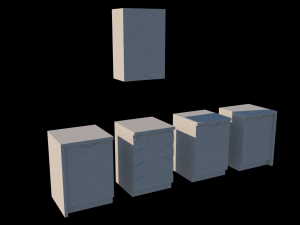 Kitchen cabinet Modèle 3D