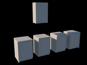 Kitchen cabinet 3D Model