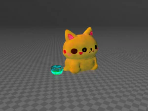 Creatura carina infetta Modello 3D