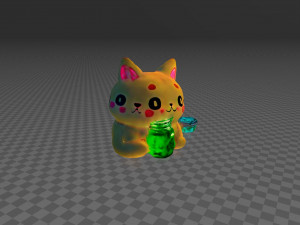 Infected Cutie Creature 3D 모델