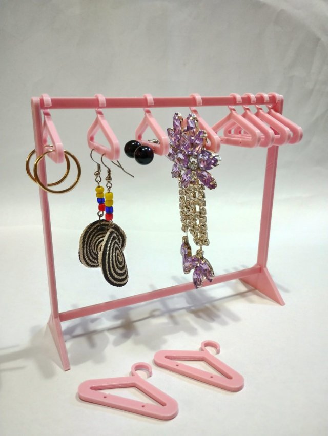 Earring hanger 3D-Druckmodell .c4d .max .obj .3ds .fbx .stl .blend 