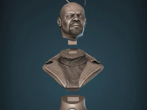 Nick Fury Bust 3D Print Model