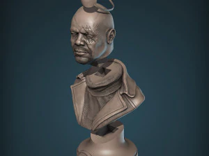 Nick Fury Bust 3D Print Model