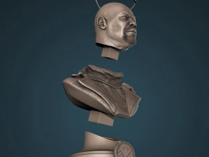 Nick Fury Bust 3D Print Model