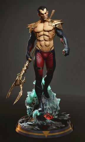 Phoenix Force Namor 3Dプリントモデル .c4d .max .obj .3ds .fbx .stl .blend