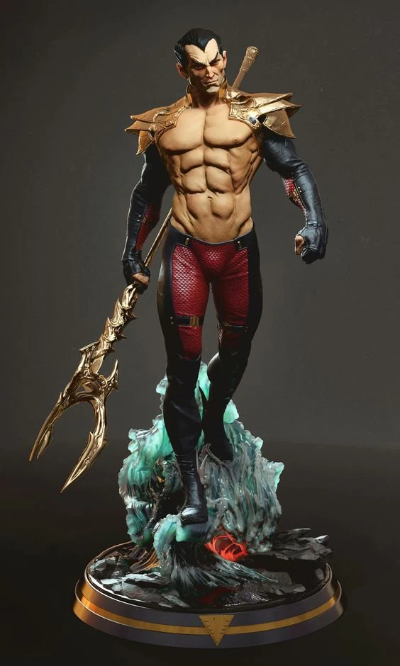 Namor Phoenix Force Model do druku 3D .c4d .max .obj .3ds .fbx .stl .blend 
