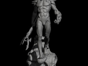 Phoenix Force Namor 3Dプリントモデル