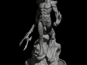 Phoenix Force Namor 3Dプリントモデル