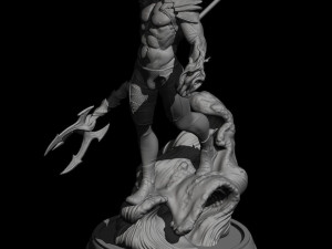 Phoenix Force Namor 3Dプリントモデル