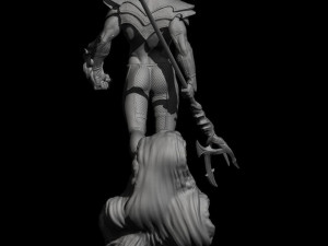 Phoenix Force Namor 3Dプリントモデル