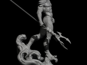 Phoenix Force Namor 3Dプリントモデル