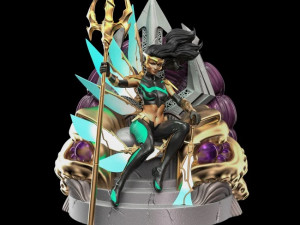 Wave Pearl Pangan 3D 프린트 모델