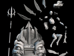 Wave Pearl Pangan Modelo de impresión 3D