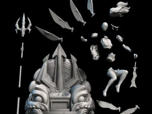Wave Pearl Pangan 3D Print Model