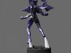 Pepper Potts Model Cetak 3D