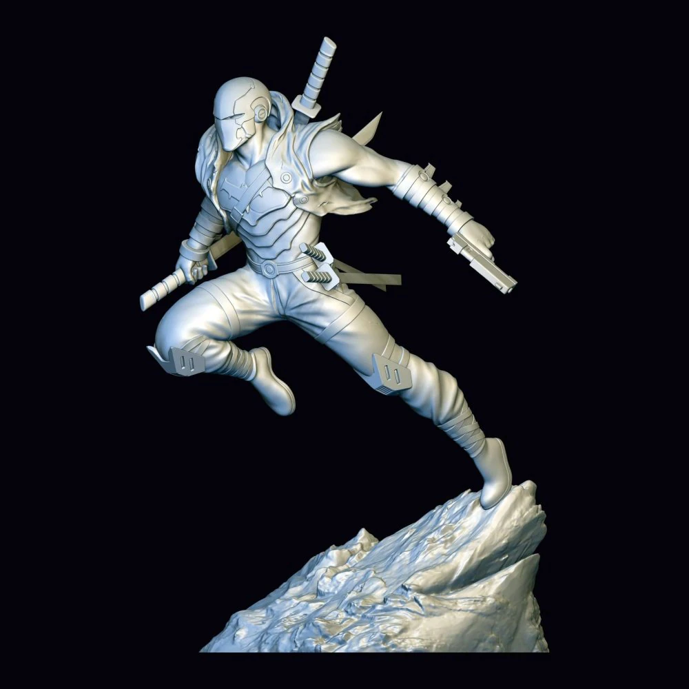 Red Ronin 3D Print Model .c4d .max .obj .3ds .fbx .stl .blend