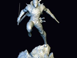 Red Ronin 3D Print Model