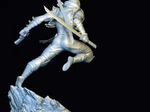 Red Ronin 3D Print Model