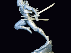 Red Ronin 3D Print Model