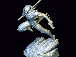 Red Ronin 3D Print Model