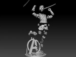 Ронін Марвел 3D Принт Модель